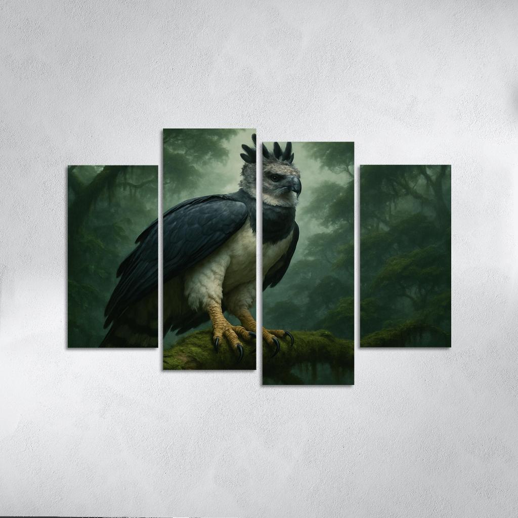 Harpy Eagle Guardian Of The Rainforest wall decor