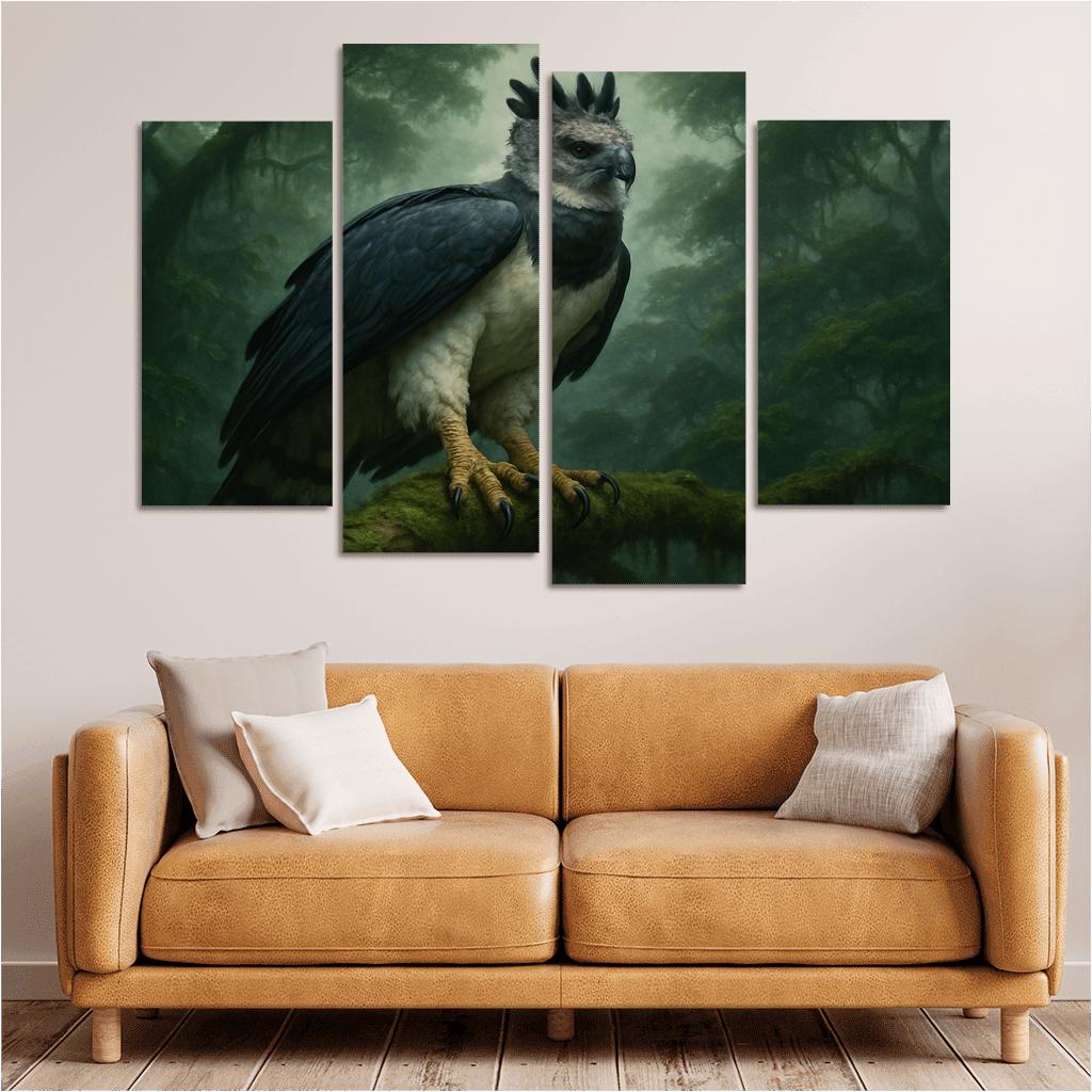 Harpy Eagle Guardian Of The Rainforest wall decor