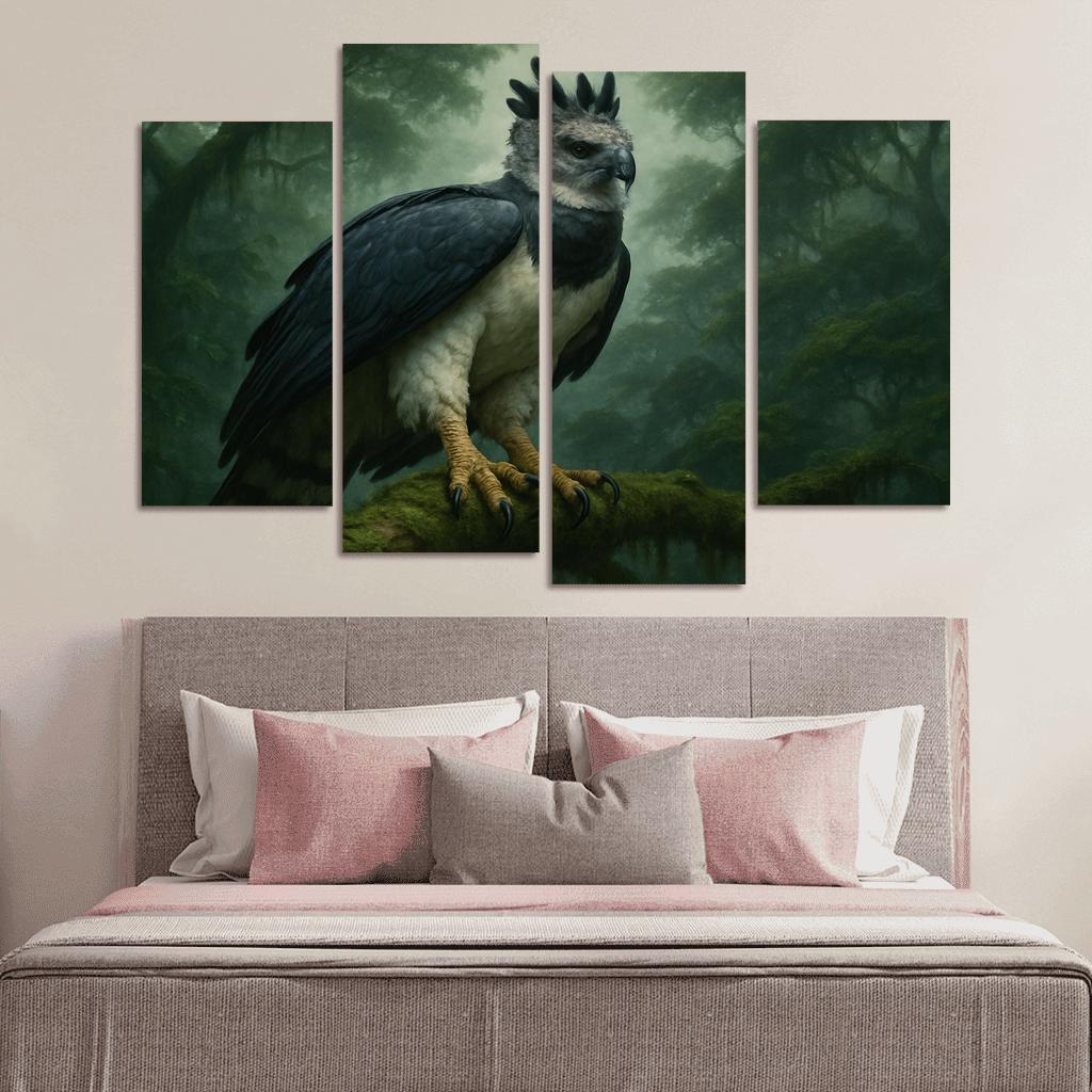 Harpy Eagle Guardian Of The Rainforest wall decor
