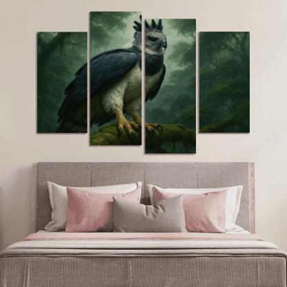 Harpy Eagle Guardian Of The Rainforest wall decor