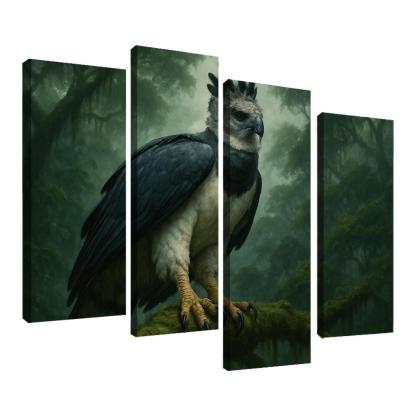 Harpy Eagle Guardian Of The Rainforest wall decor