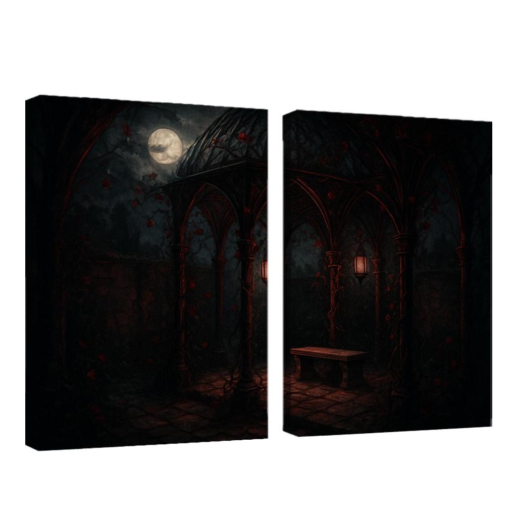 Crimson Thorn Garden Pavilion art trends