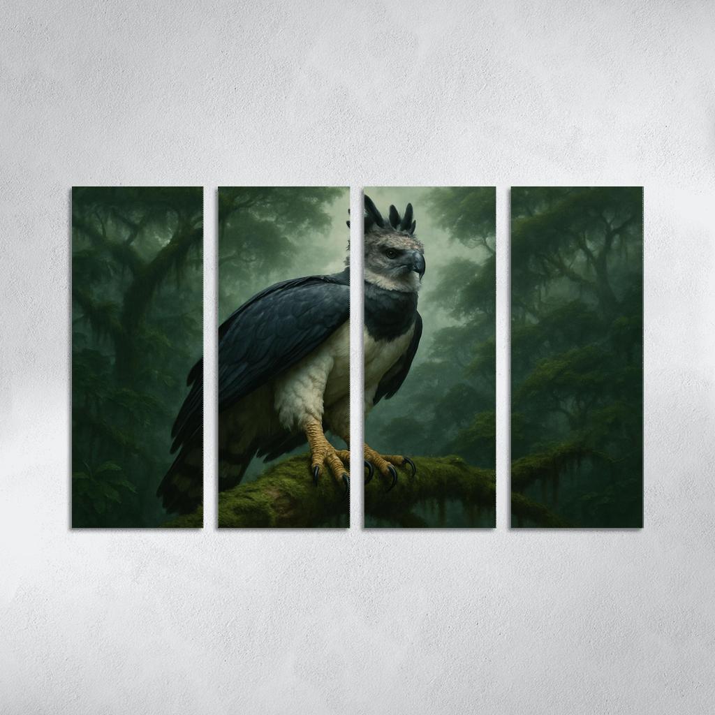 Harpy Eagle Guardian Of The Rainforest wall decor