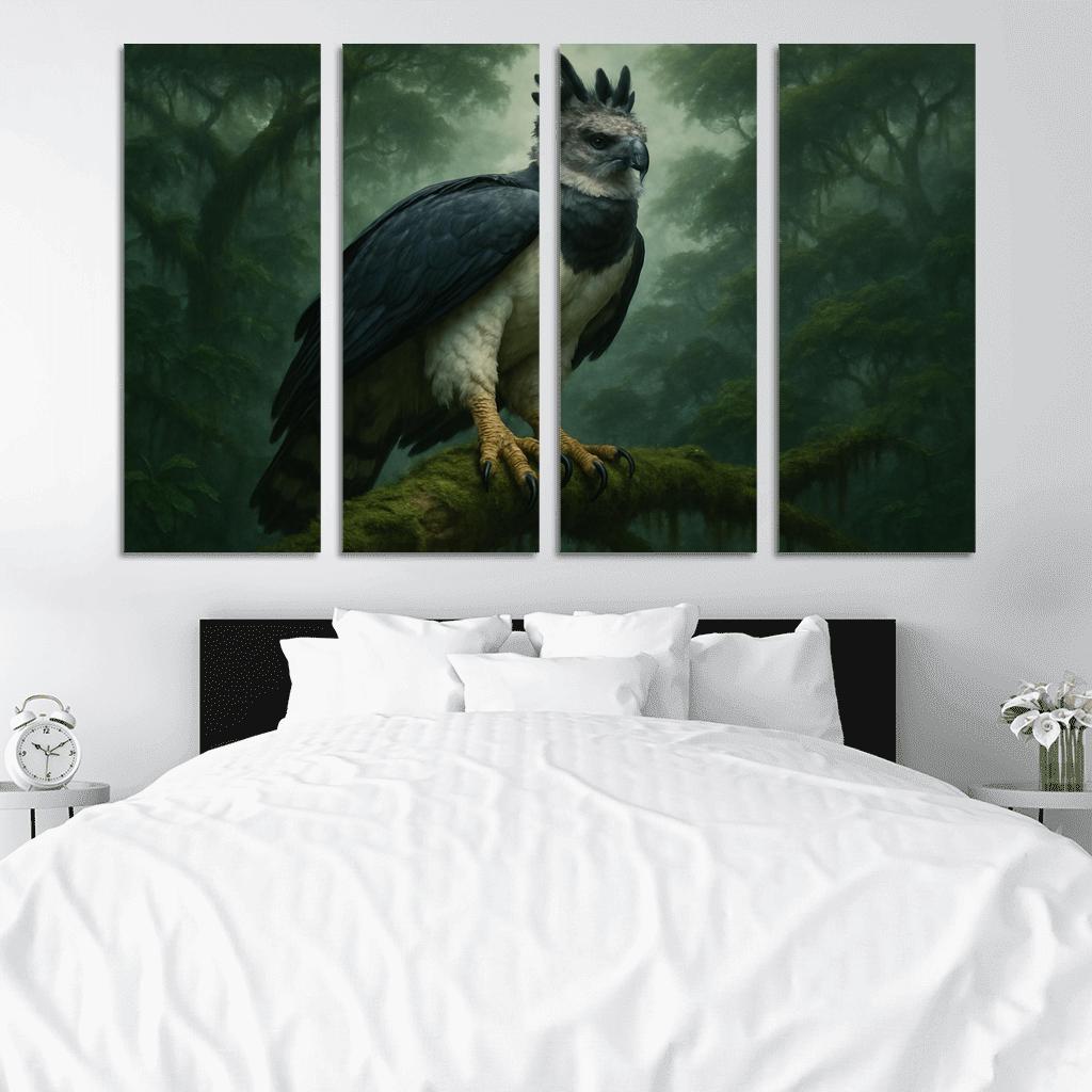 Harpy Eagle Guardian Of The Rainforest wall decor