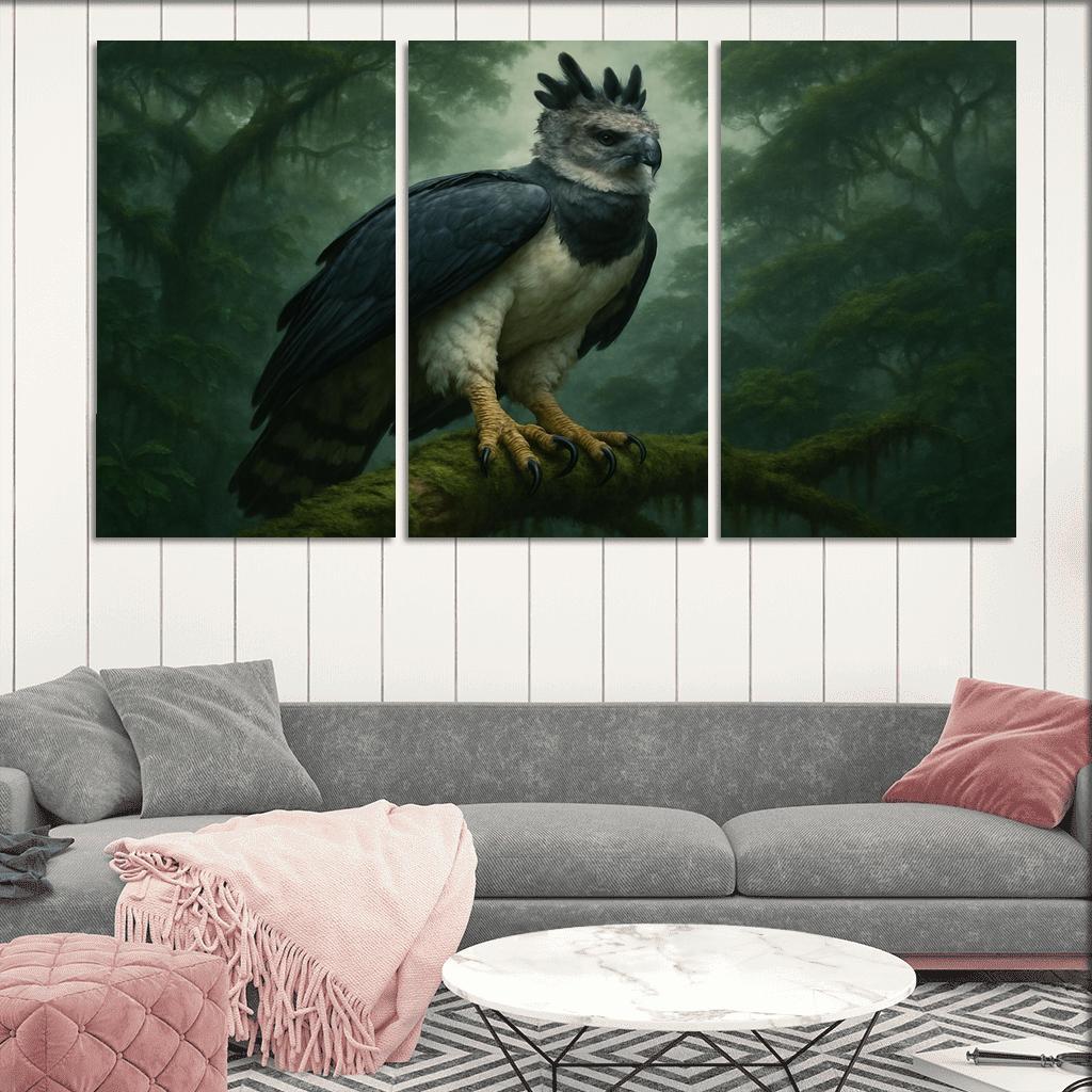 Harpy Eagle Guardian Of The Rainforest wall decor