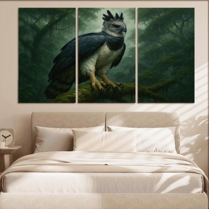 Harpy Eagle Guardian Of The Rainforest wall decor
