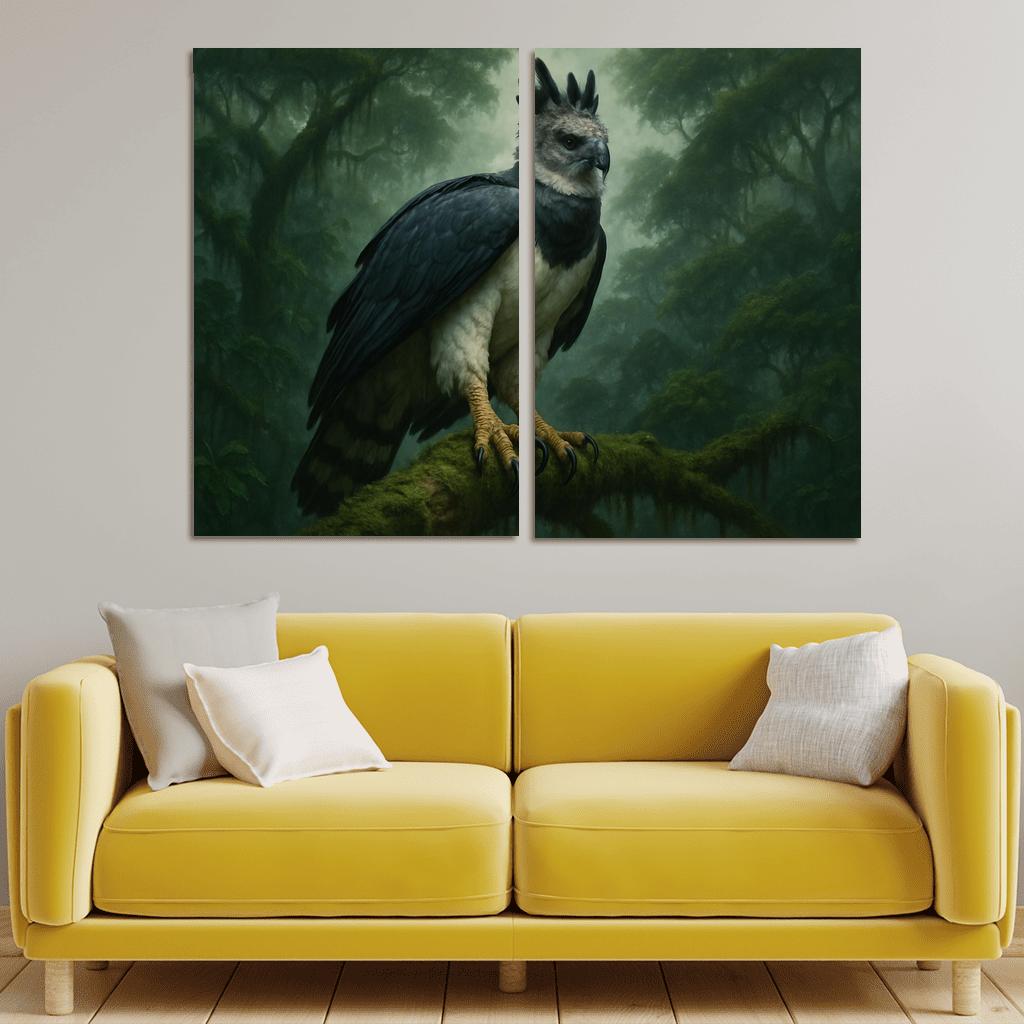 Harpy Eagle Guardian Of The Rainforest wall decor