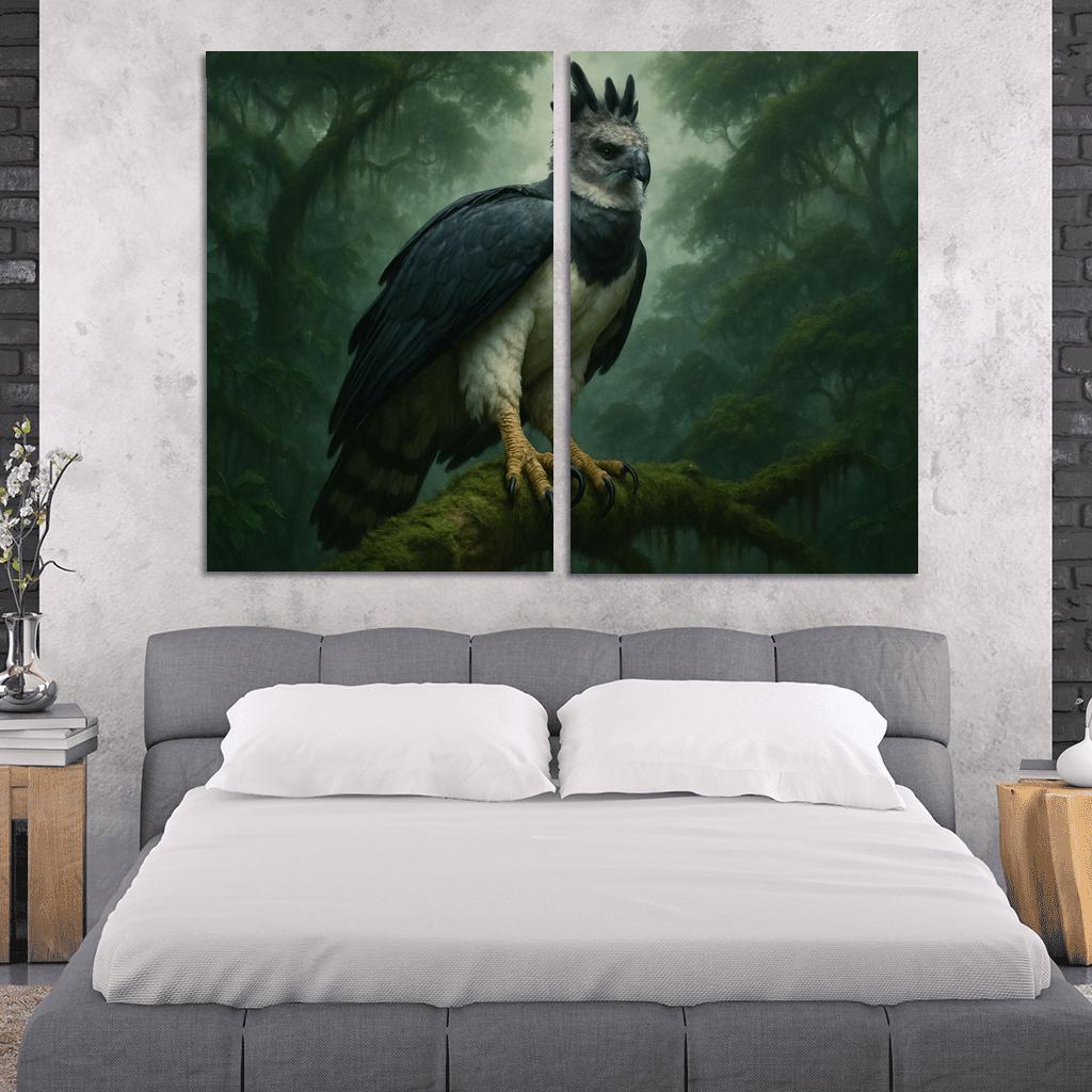Harpy Eagle Guardian Of The Rainforest wall decor