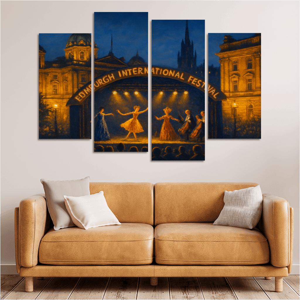 Edinburgh International Festival Scotland decor