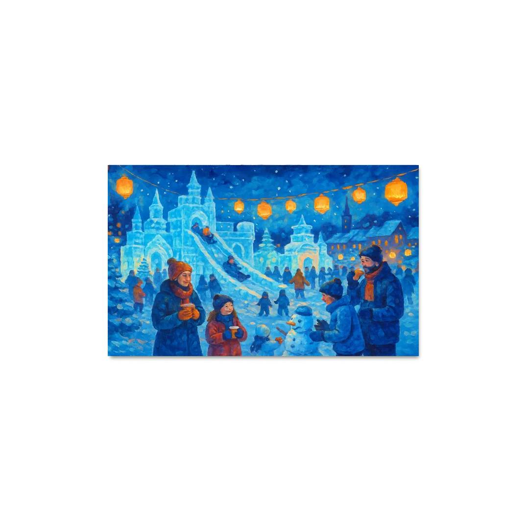 Warming Up The Winter Festival wall decor
