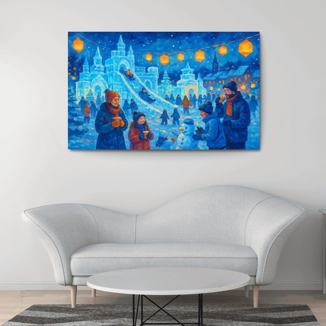 Warming Up The Winter Festival wall decor