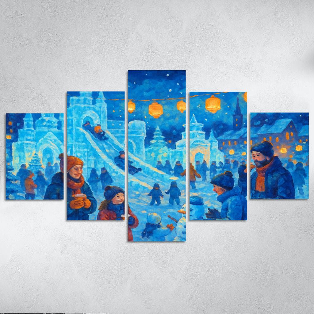 Warming Up The Winter Festival wall decor