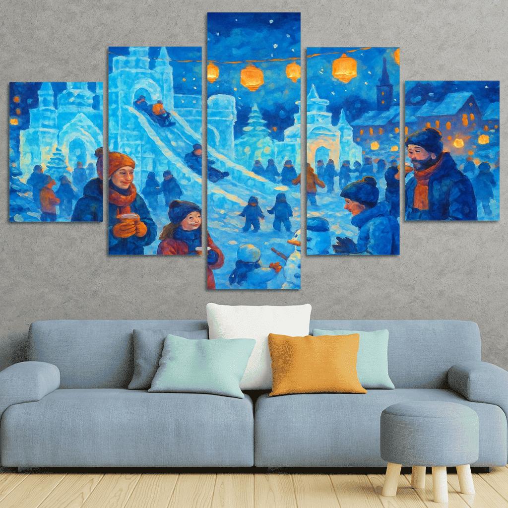 Warming Up The Winter Festival wall decor