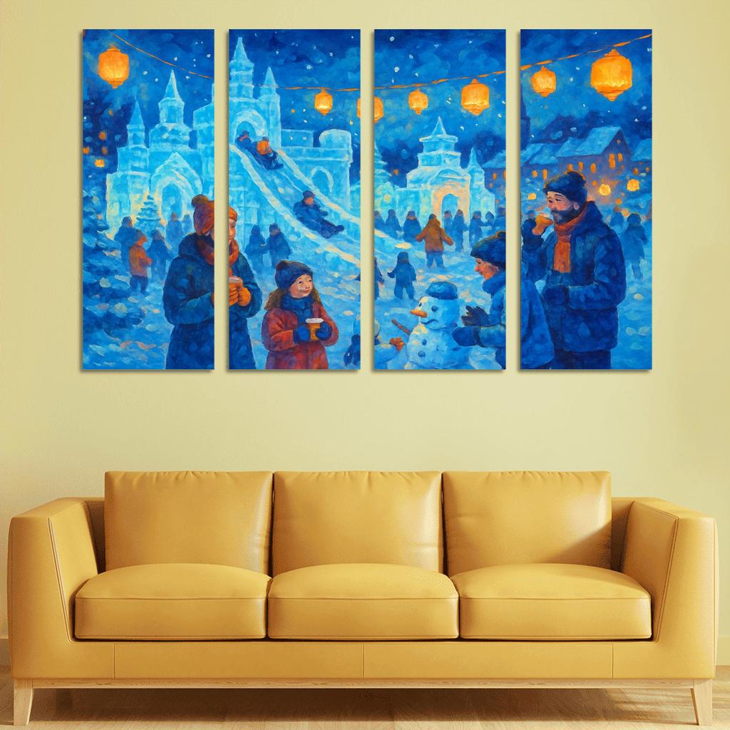 Warming Up The Winter Festival wall decor