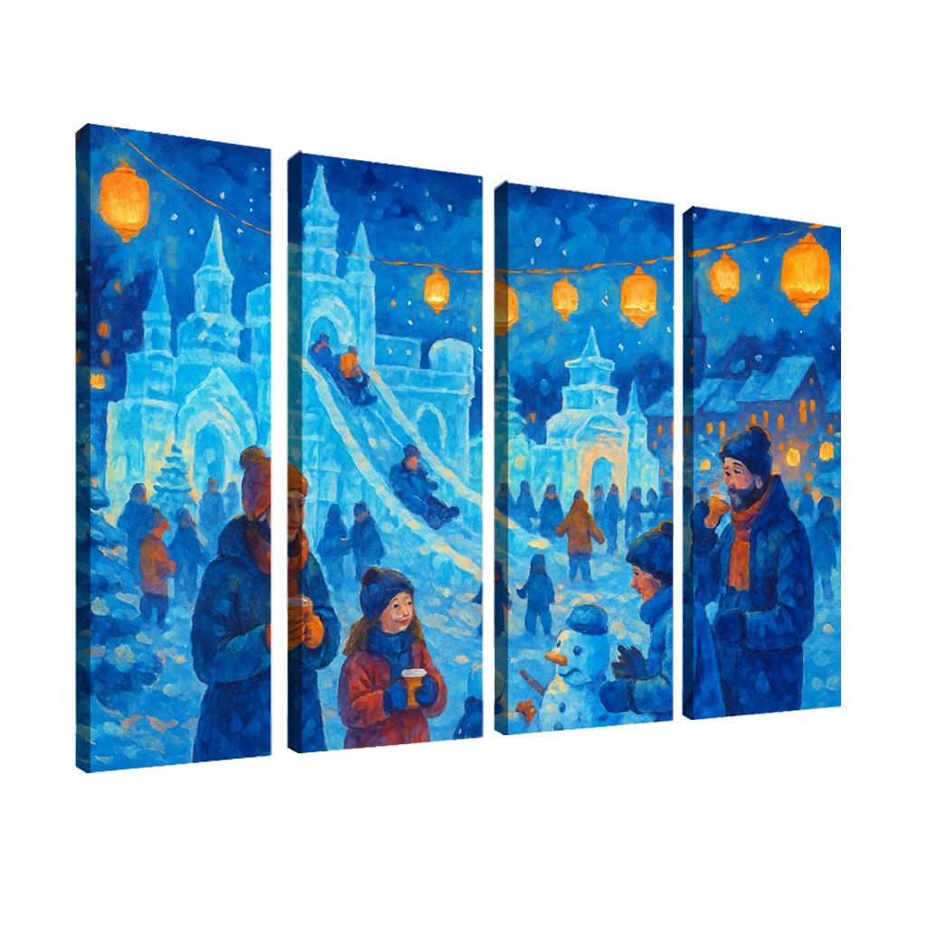 Warming Up The Winter Festival wall decor