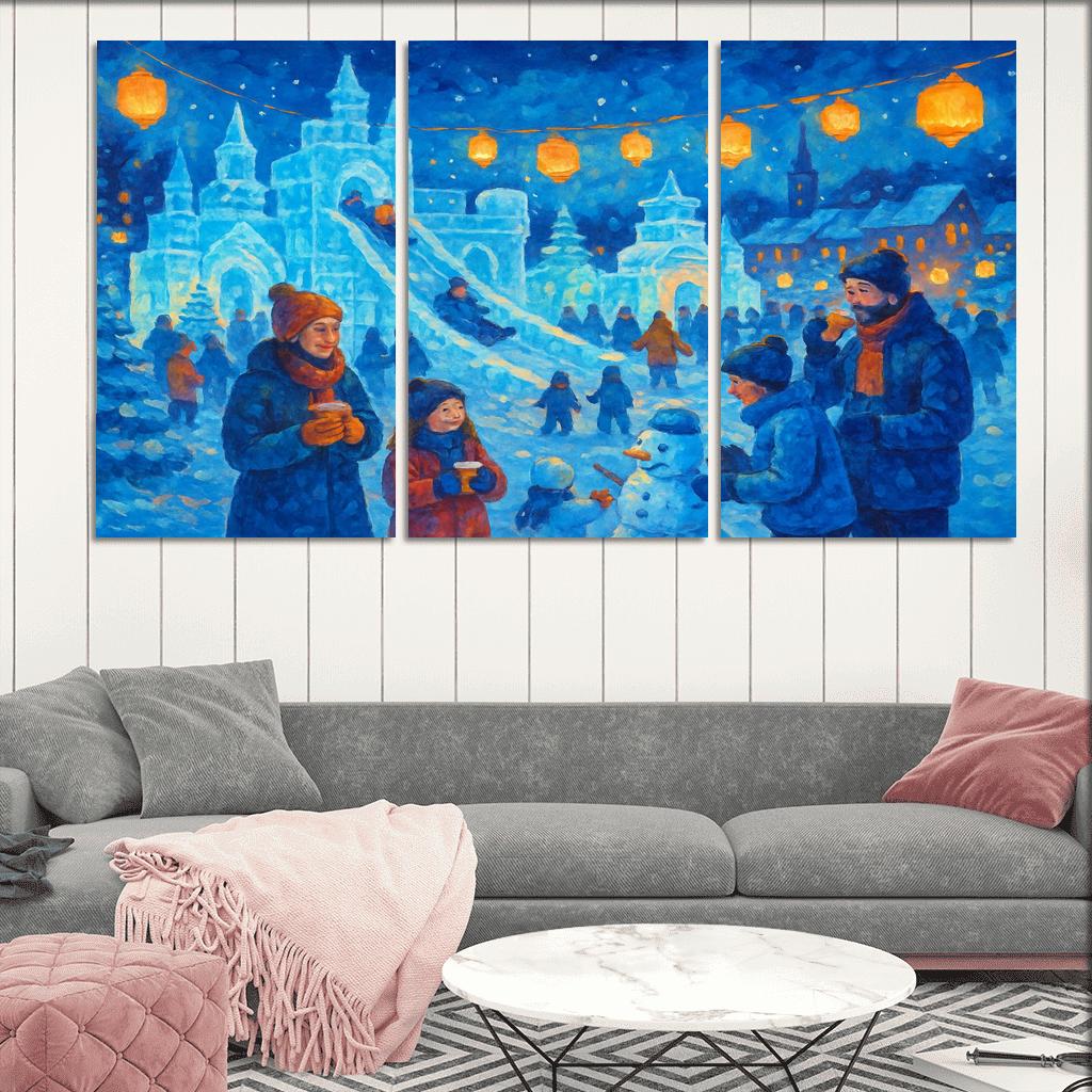 Warming Up The Winter Festival wall decor