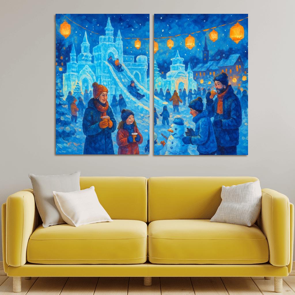 Warming Up The Winter Festival wall decor