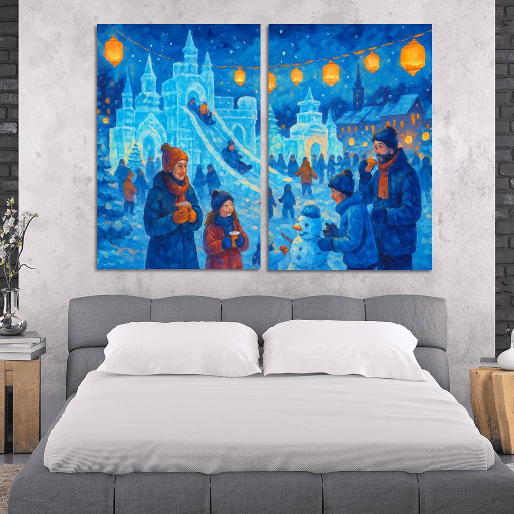 Warming Up The Winter Festival wall decor
