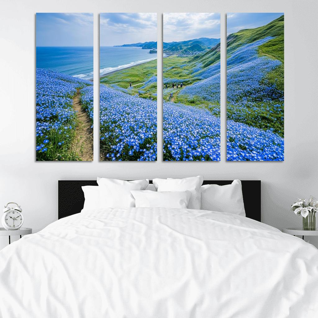 Hitachi Seaside Park Flower Fields wall decor