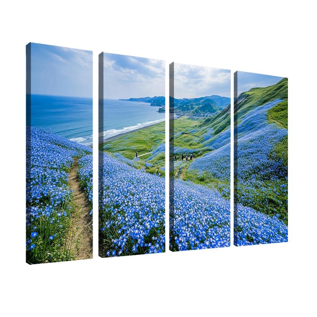 Hitachi Seaside Park Flower Fields wall decor