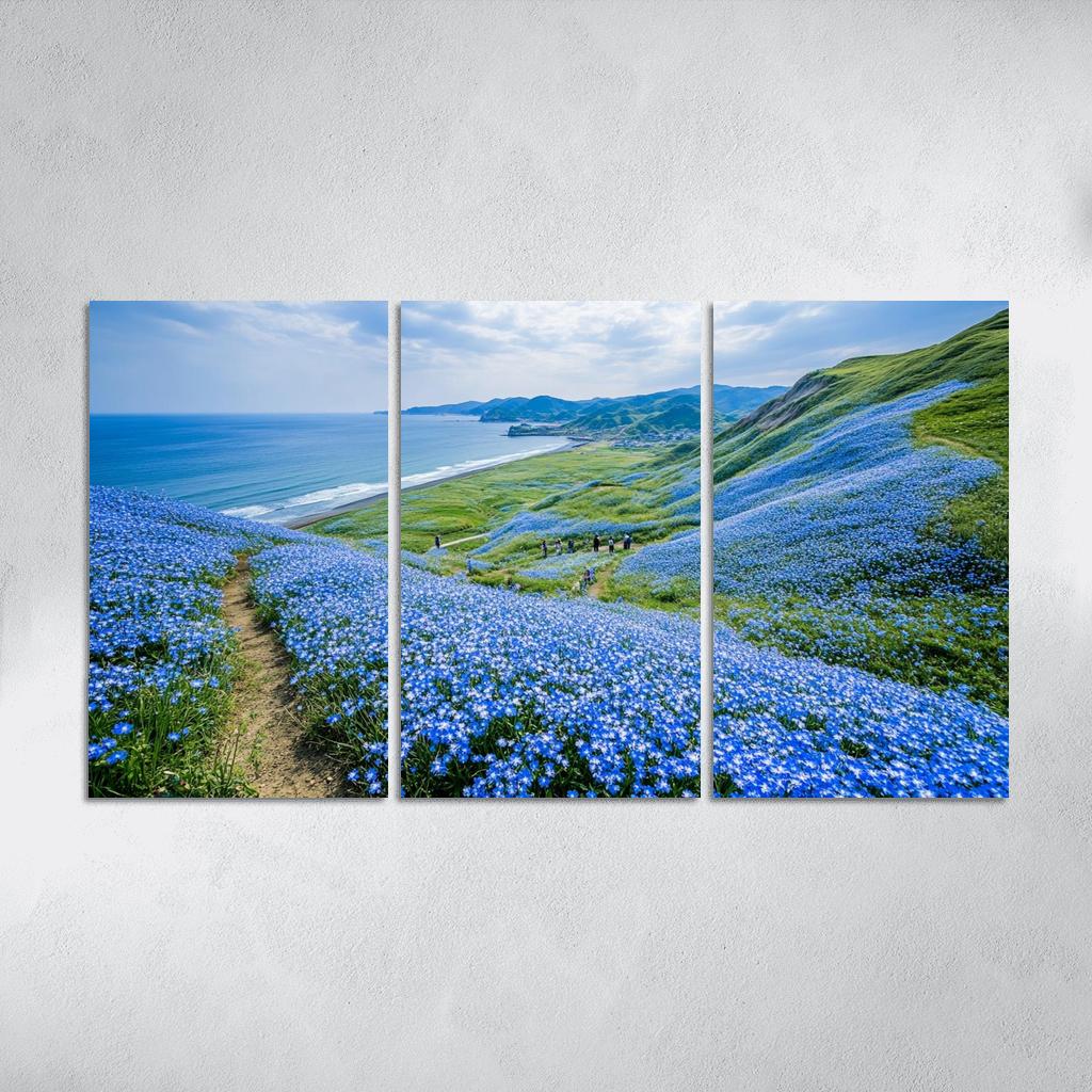 Hitachi Seaside Park Flower Fields wall decor