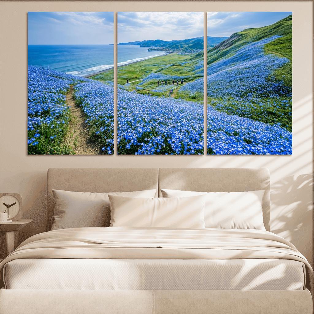 Hitachi Seaside Park Flower Fields wall decor