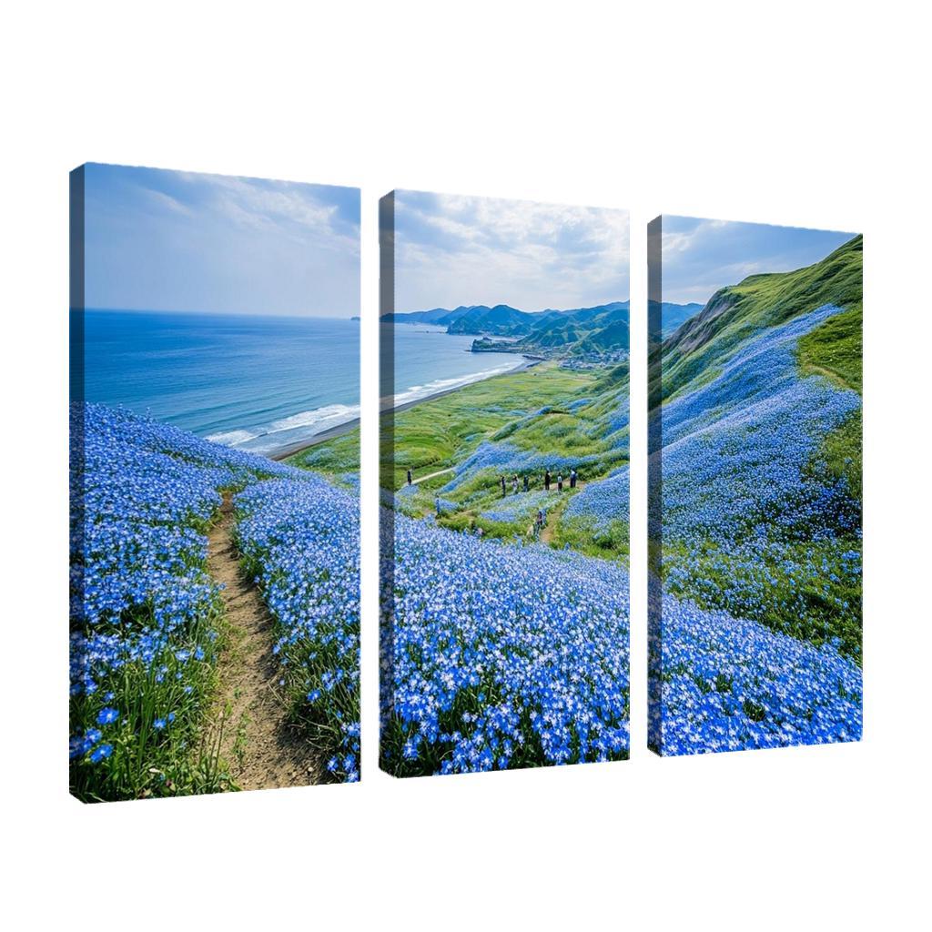 Hitachi Seaside Park Flower Fields wall decor