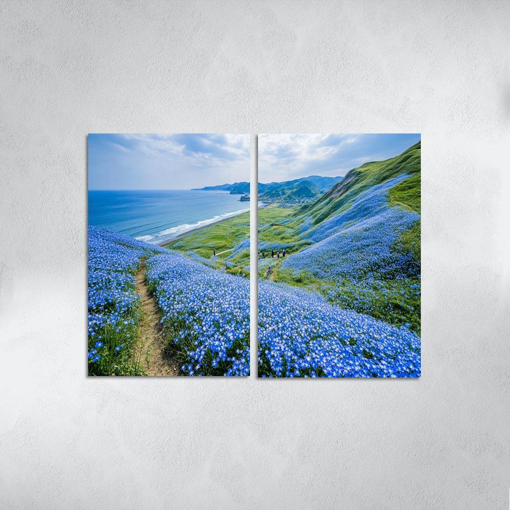 Hitachi Seaside Park Flower Fields wall decor