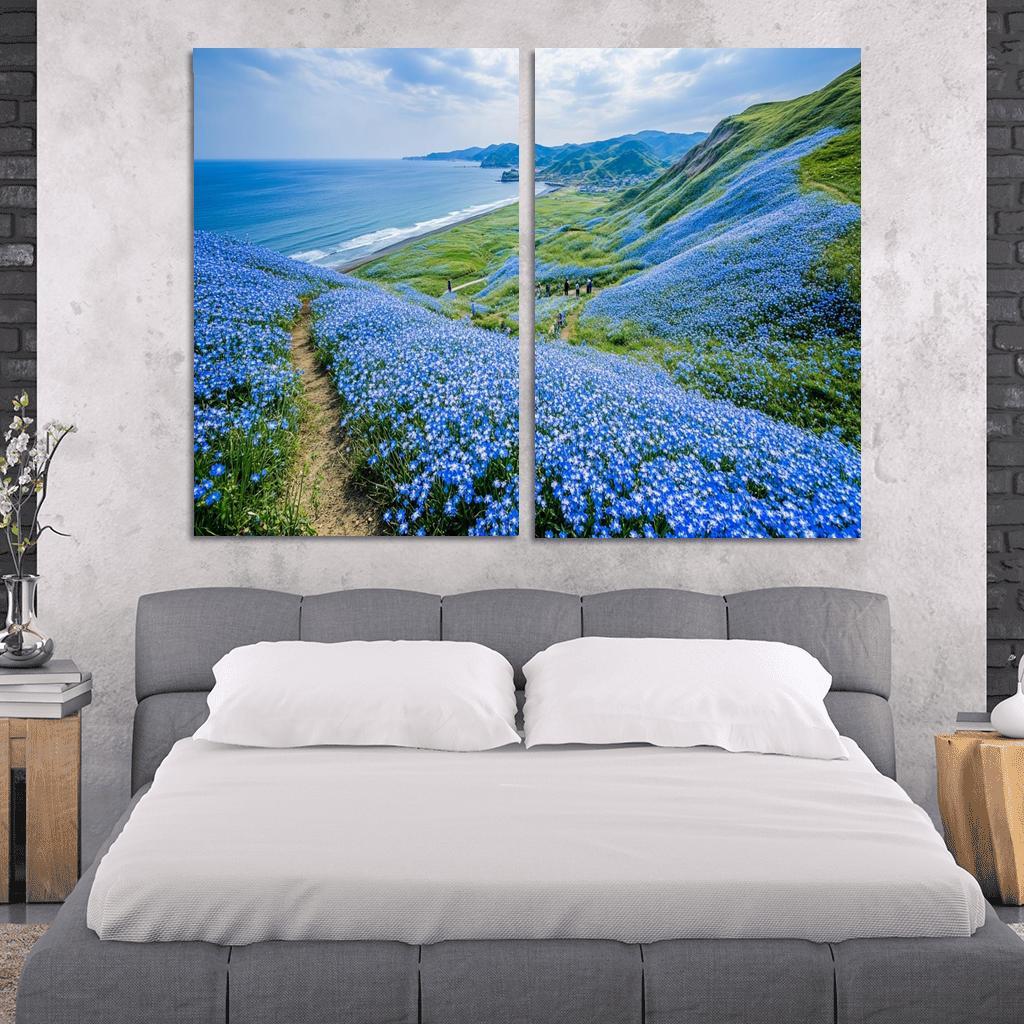 Hitachi Seaside Park Flower Fields wall decor