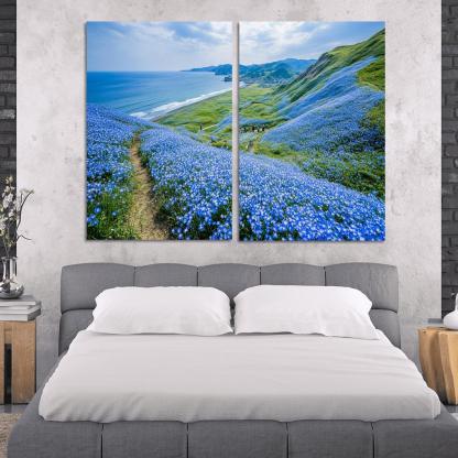 Hitachi Seaside Park Flower Fields wall decor