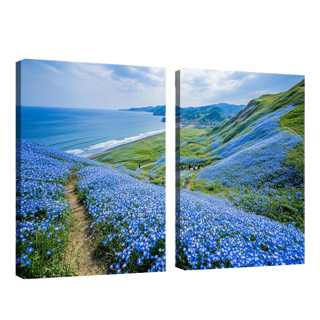 Hitachi Seaside Park Flower Fields wall decor