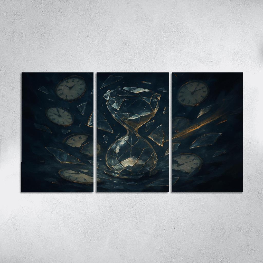Chronicle Of Shattered Moments abstract paintings frame