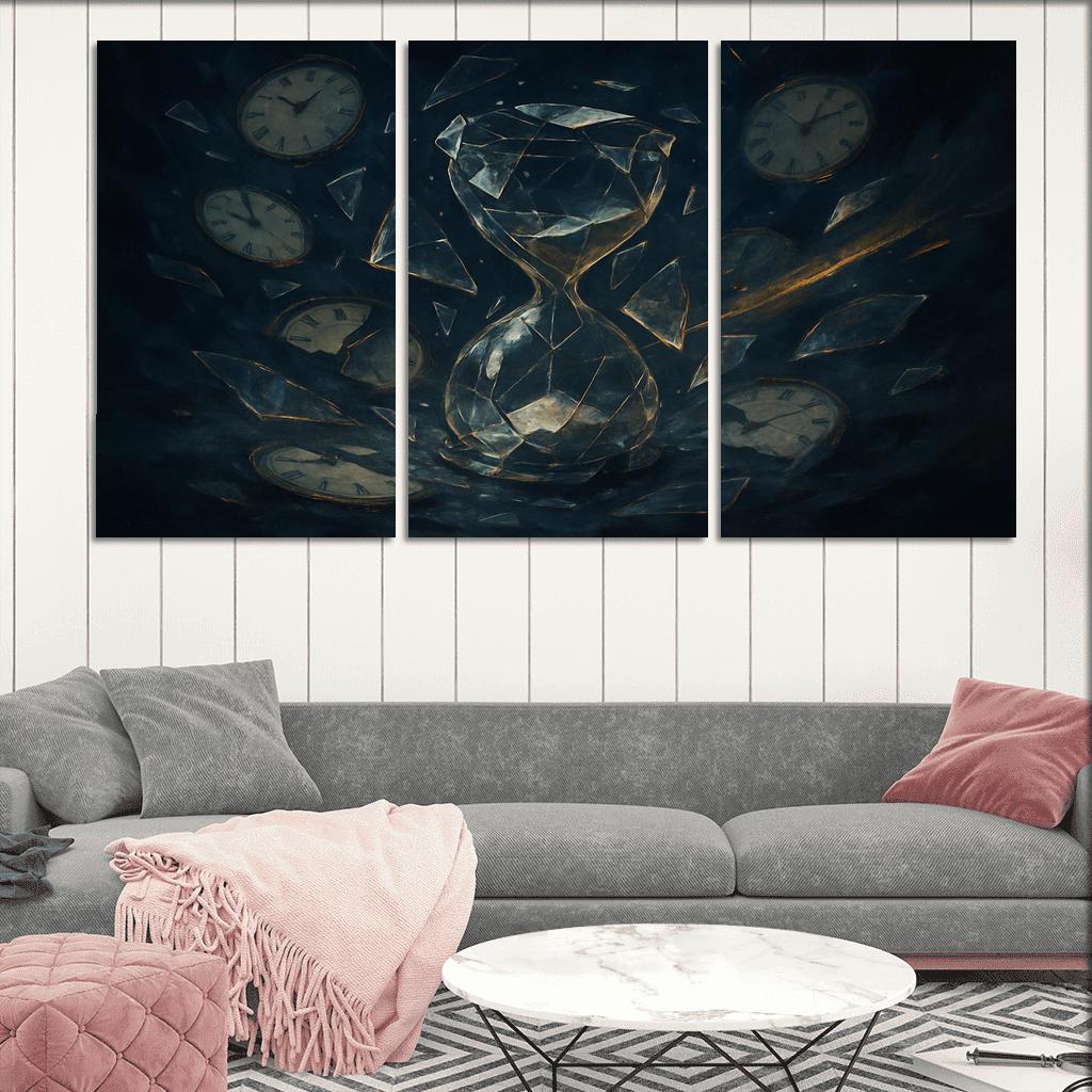 Chronicle Of Shattered Moments abstract paintings frame