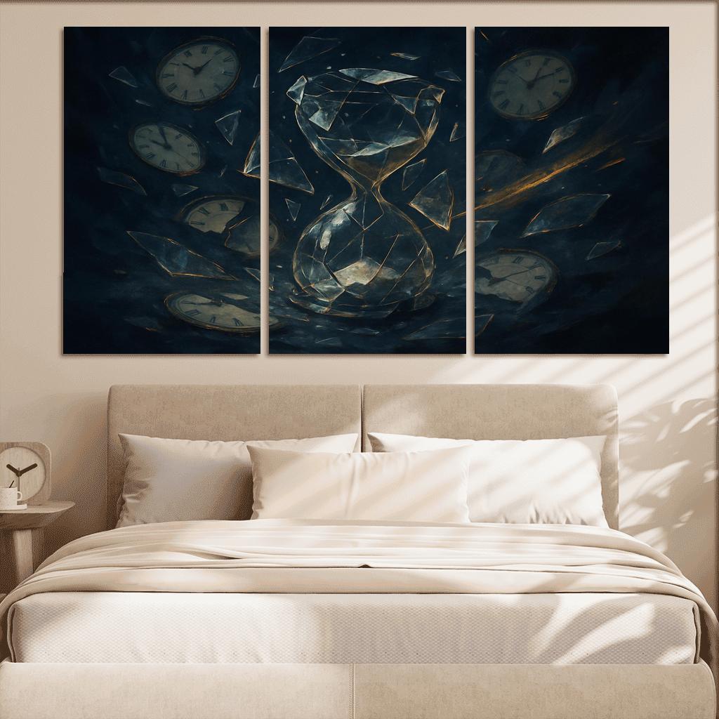Chronicle Of Shattered Moments abstract paintings frame