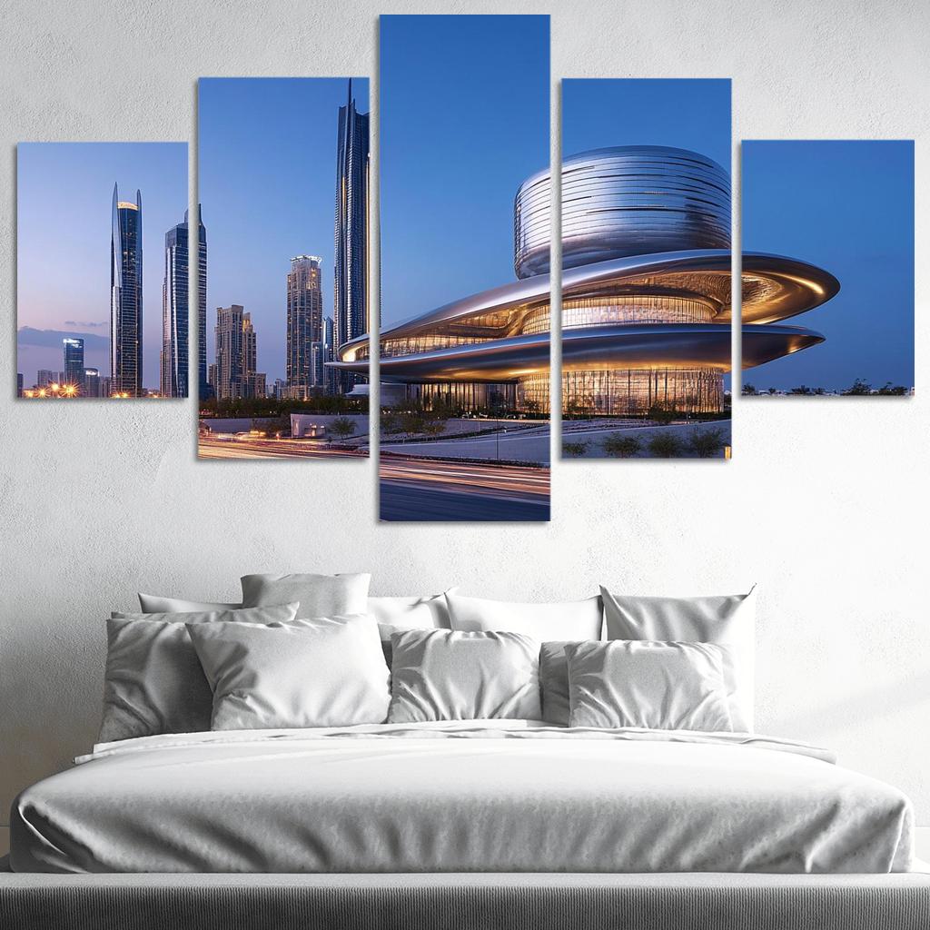 Museum Of The Future Dubai Skyline View wall decor