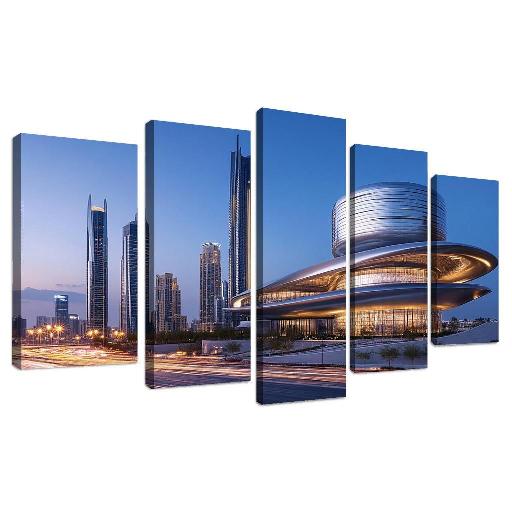 Museum Of The Future Dubai Skyline View wall decor