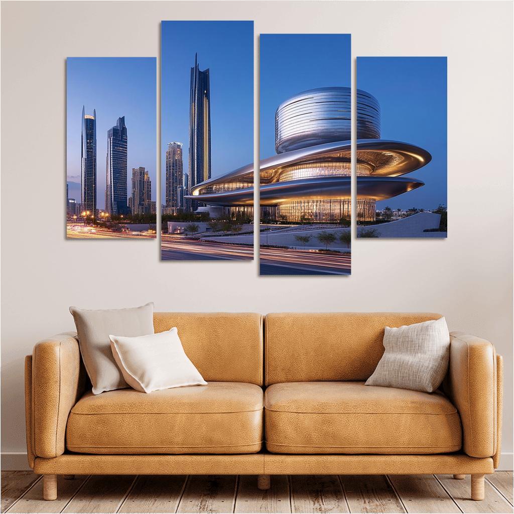 Museum Of The Future Dubai Skyline View wall decor