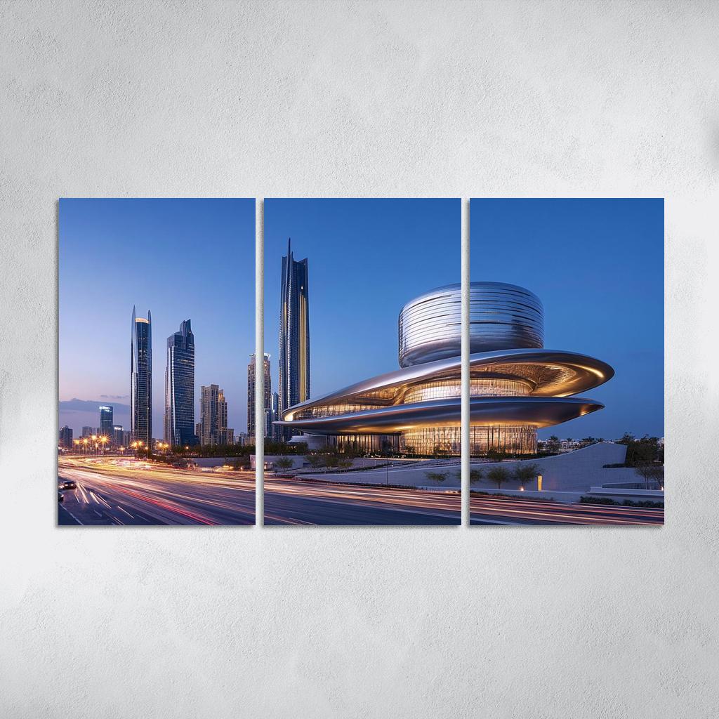 Museum Of The Future Dubai Skyline View wall decor