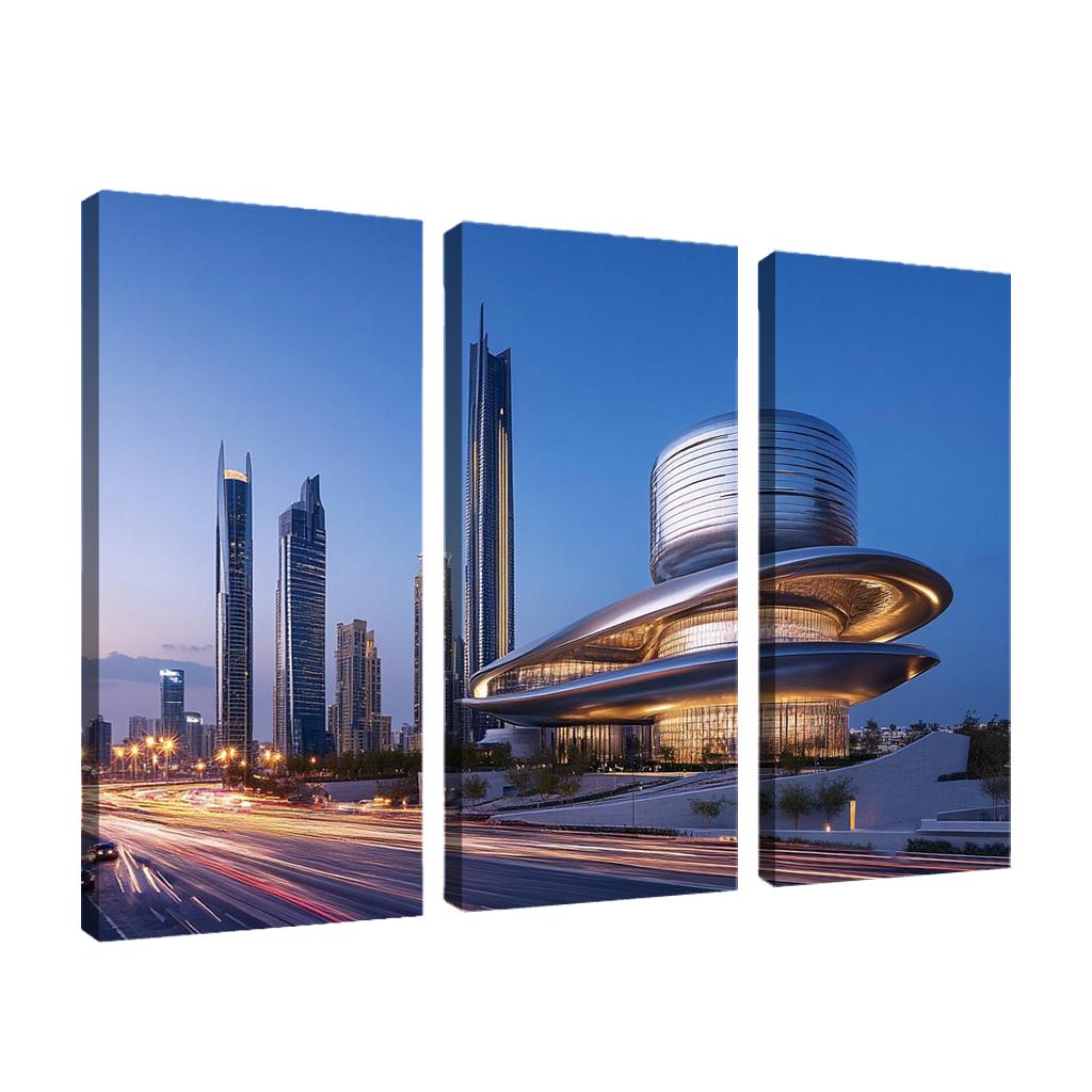 Museum Of The Future Dubai Skyline View wall decor