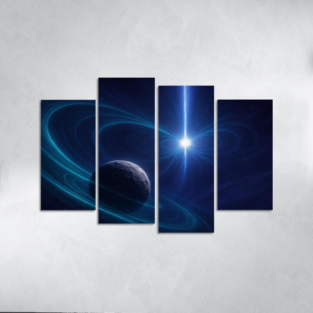 Whispering Magnetospheres Of Pulsar Planets modern paintings frame