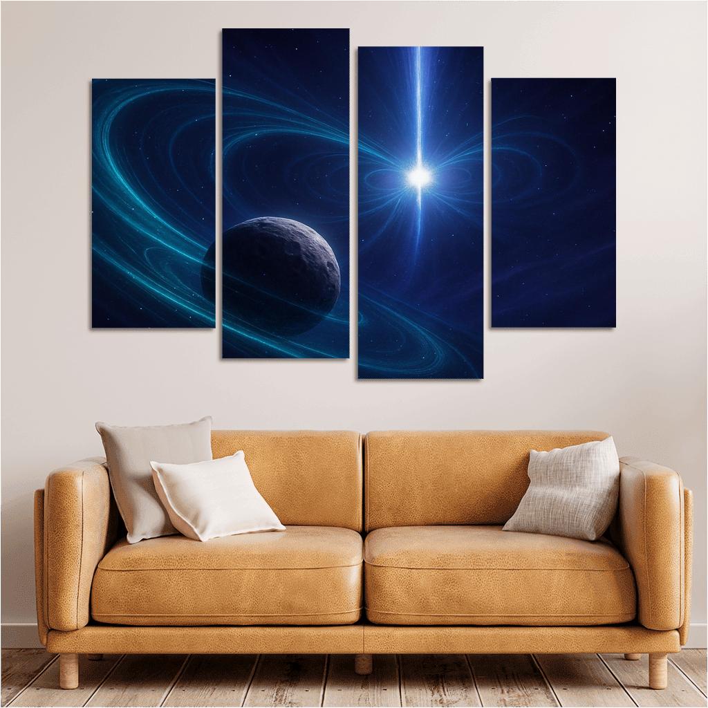 Whispering Magnetospheres Of Pulsar Planets modern paintings frame