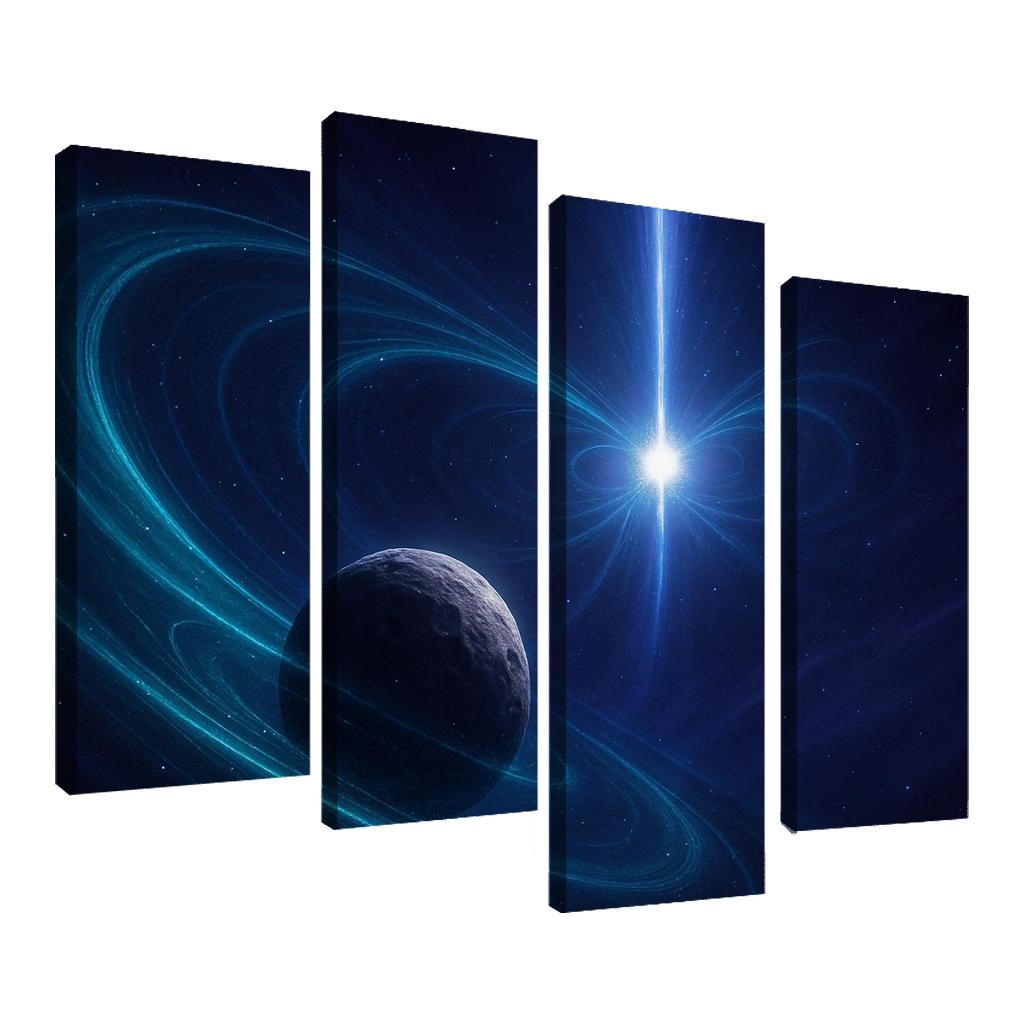 Whispering Magnetospheres Of Pulsar Planets modern paintings frame