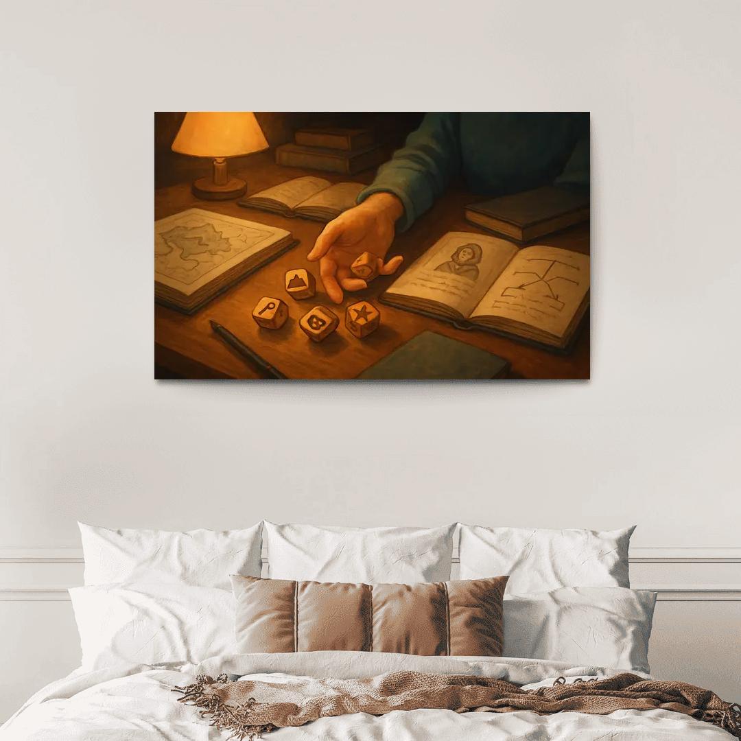 Story Dice Worldbuilding premium artwork frames