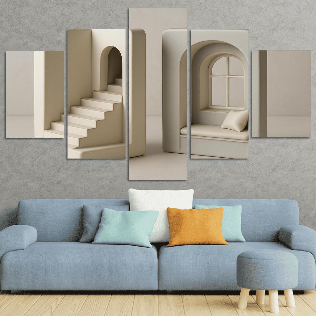 Sculpted Porcelain Storytelling Bookends premium artwork frames