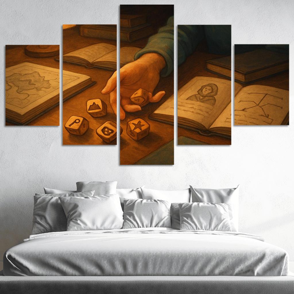 Story Dice Worldbuilding premium artwork frames