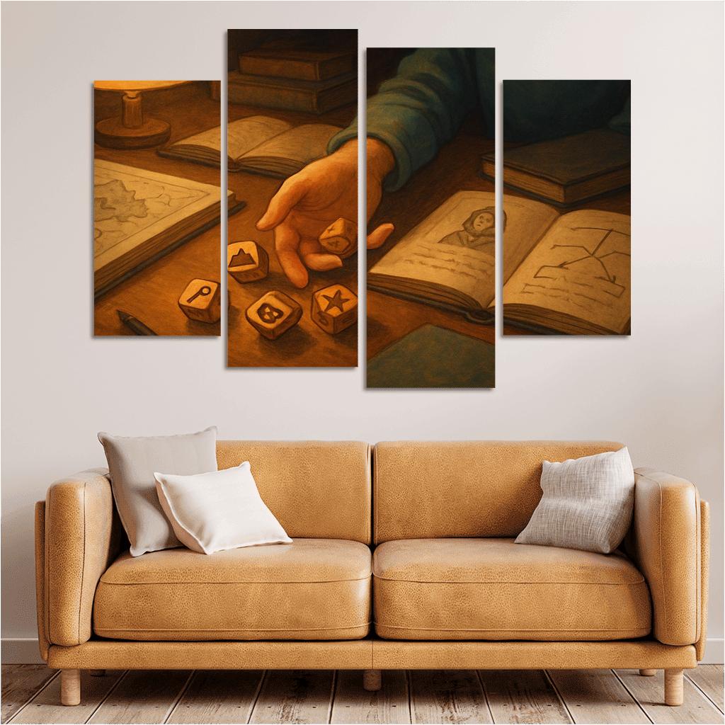 Story Dice Worldbuilding premium artwork frames