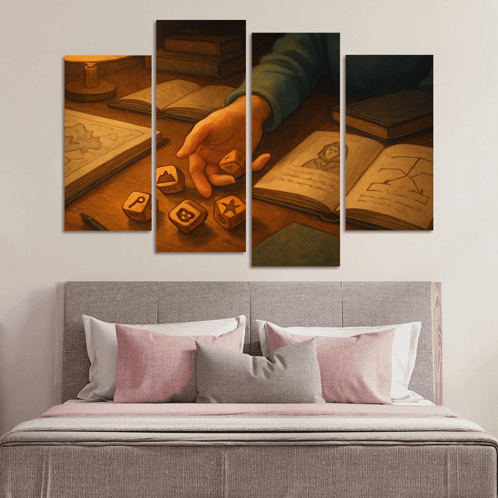 Story Dice Worldbuilding premium artwork frames