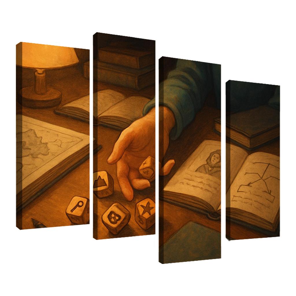 Story Dice Worldbuilding premium artwork frames