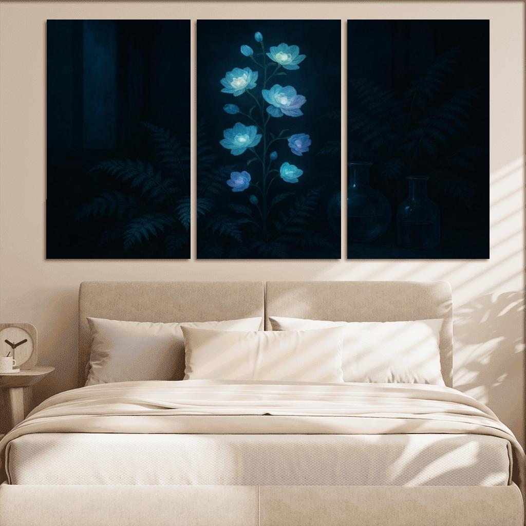 Midnight Glasshouse Of Luminous Petals home decor