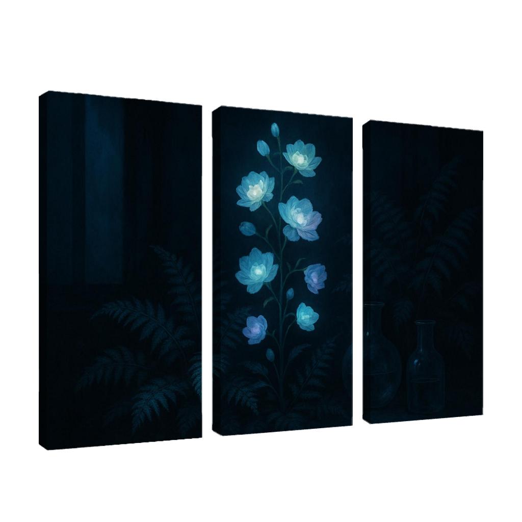 Midnight Glasshouse Of Luminous Petals home decor